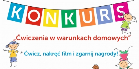 Konkurs „Ćwiczenia w warunkach domowych”