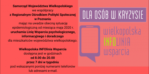 Wielkopolska INFOlinia Wsparcia