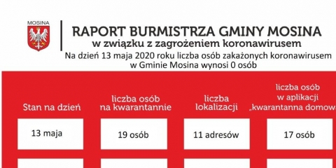Raport Burmistrza Gminy Mosina