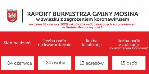 Raport Burmistrza Gminy Mosina