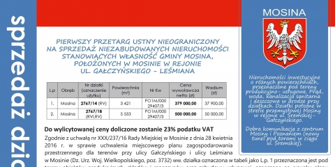 Atrakcyjne działki na sprzedaż