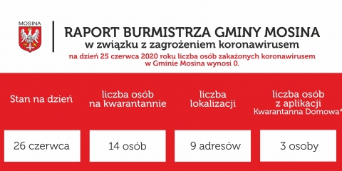 Raport Burmistrza Gminy Mosina