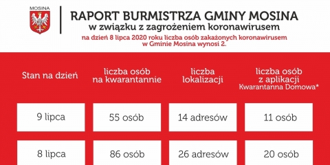 Raport Burmistrza Gminy Mosina