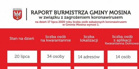 Raport Burmistrza Gminy Mosina