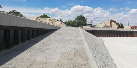 Częściowy odbiór prac na zbiorniku