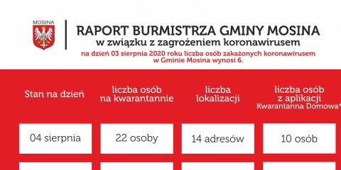 Raport Burmistrza Gminy Mosina