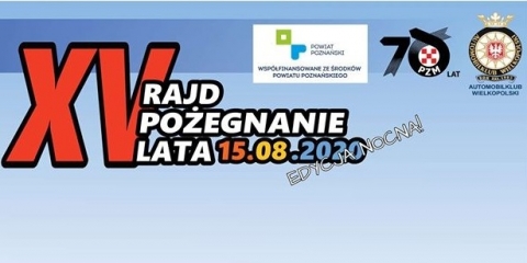 XV Rajd Pożegnanie Lata
