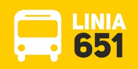 Zmiana rozkładu jazdy autobusu 651
