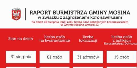Raport Burmistrza Gminy Mosina