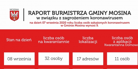 Raport Burmistrza Gminy Mosina