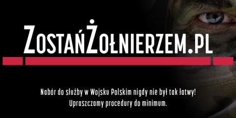 Szybsza i łatwiejsza droga do Wojska Polskiego