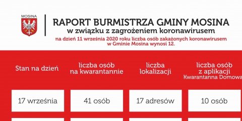 Raport Burmistrza Gminy Mosina