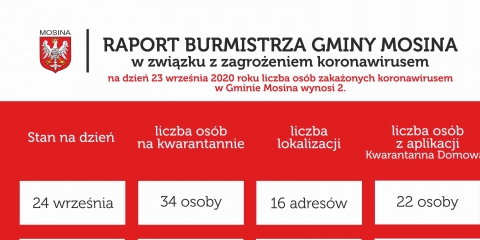 Raport Burmistrza Gminy Mosina