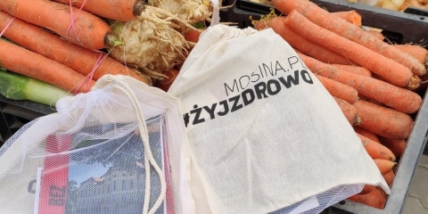 Rozdaliśmy woreczki na warzywa i owoce
