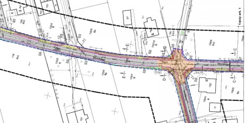 Ulice Sikorskiego i Podgórna w Rogalinku - projekty