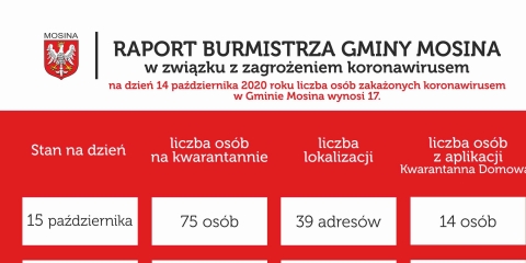 Raport Burmistrza Gminy Mosina