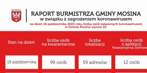 Raport Burmistrza Gminy Mosina