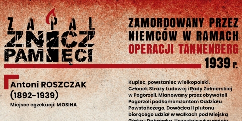 Zapal znicz pamięci