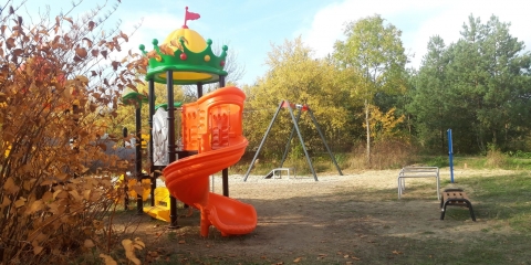 Nowy plac zabaw na Pożegowie