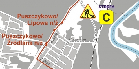 Zmiana organizacji ruchu na ulicy Poznańskiej w Puszczykowie