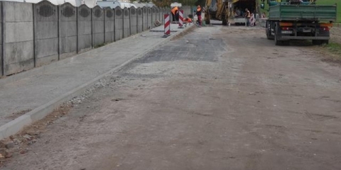 Budowa ul. Spokojnej w Czapurach - I etap