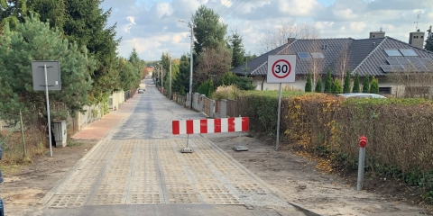 Budowa ul. Świerkowej - zakończona