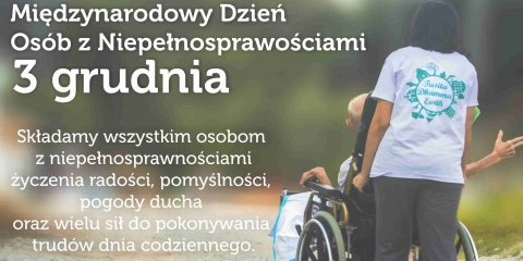 Międzynarodowy Dzień Osób z Niepełnosprawnościami