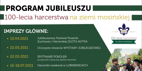 100-lecie harcerstwa na ziemiach mosińskich