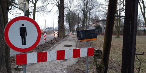 Przebudowa chodnika