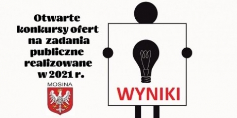 Wyniki otwartego konkursu ofert