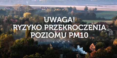 Ryzyko przekroczenia poziomu PM10