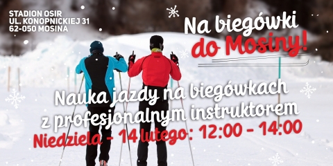 Na biegówki do Mosiny! Nauka z instruktorem