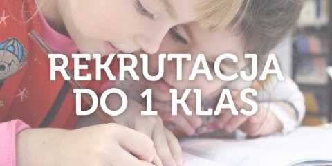 Zapisy dzieci do klas I szkół podstawowych