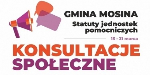 Zakończenie konsultacji społecznych ws. statutów jednostek pomocniczych