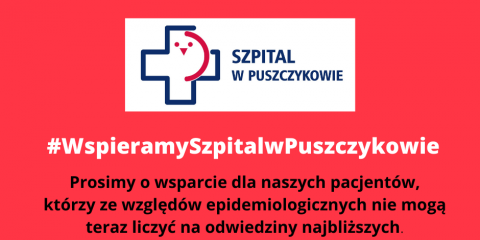 Pomoc dla szpitala w Puszczykowie