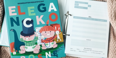 Elegancko Rosnę – segregatory pediatryczne