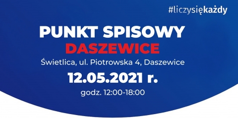 Punkt spisowy w Daszewicach