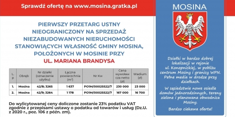 Atrakcyjnie położone działki na sprzedaż