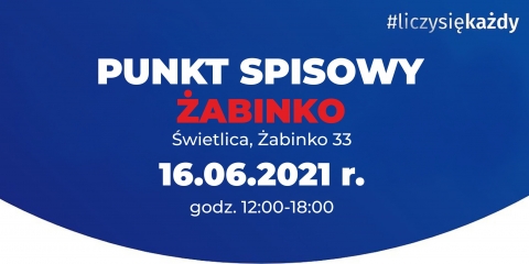 Punkt spisowy w Żabinku