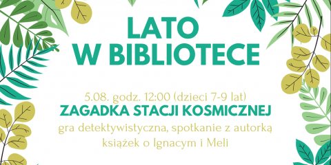 Lato w bibliotece