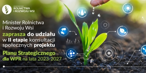Minister Rolnictwa i Rozwoju Wsi zaprasza na konsultacje