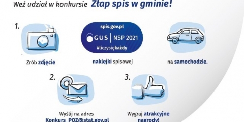 Złap spis w gminie - konkurs