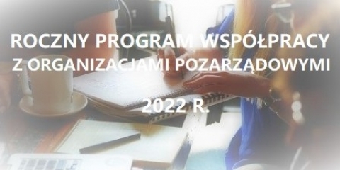Zgłaszanie nowych zadań do Rocznego Programu Współpracy 