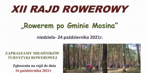 "Rowerem po Gminie Mosina"