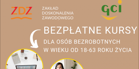 Bezpłatne kursy dla osób bezrobotnych