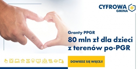 Granty PPGR - Wsparcie dzieci z rodzin pegeerowskich w rozwoju cyfrowym