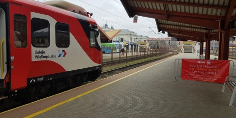 Darmowe przejazdy i pociągi humanitarne relacji Poznań-Przemyśl-Poznań