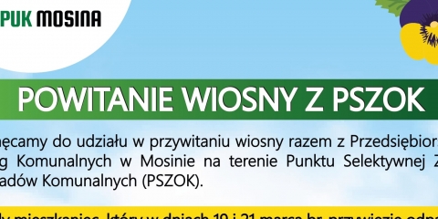 Powitanie wiosny z PSZOK