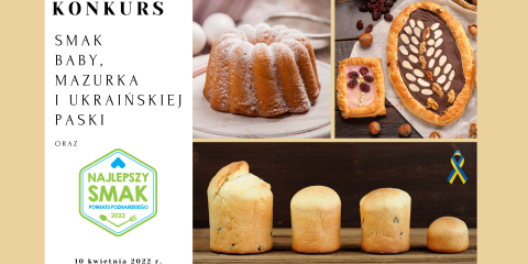 Konkurs „Smak Baby, Mazurka i ukraińskiej Paski”
