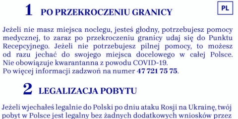 Informacje dla obywateli Ukrainy